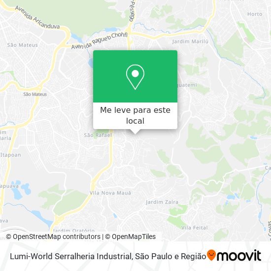 Lumi-World Serralheria Industrial mapa