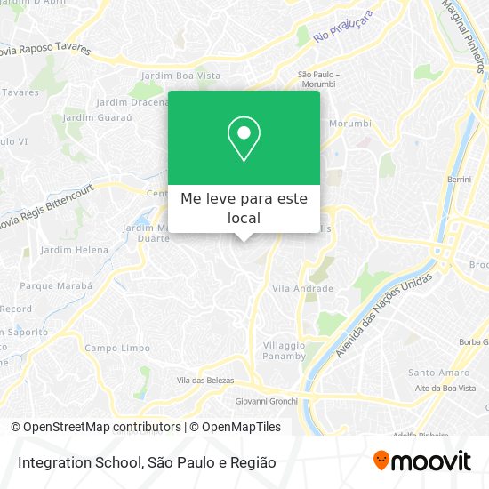 Integration School mapa