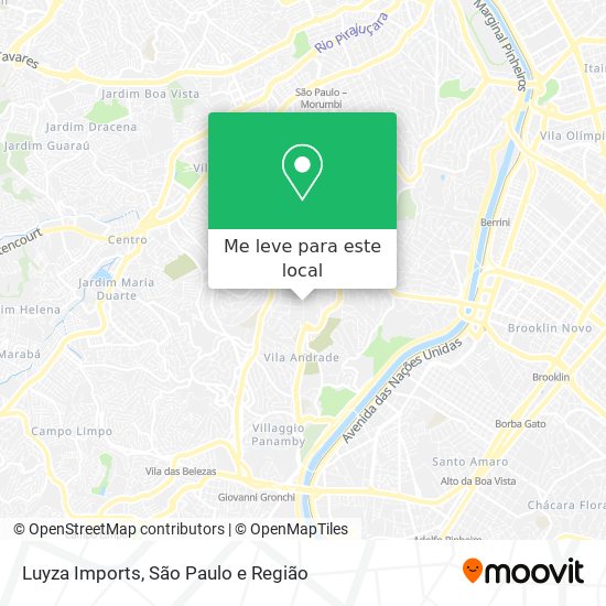 Luyza Imports mapa
