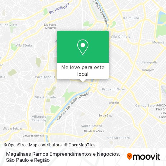 Magalhaes Ramos Empreendimentos e Negocios mapa