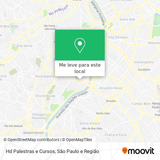 Hd Palestras e Cursos mapa