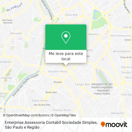 Enterprise Assessoria Contabil Sociedade Simples mapa