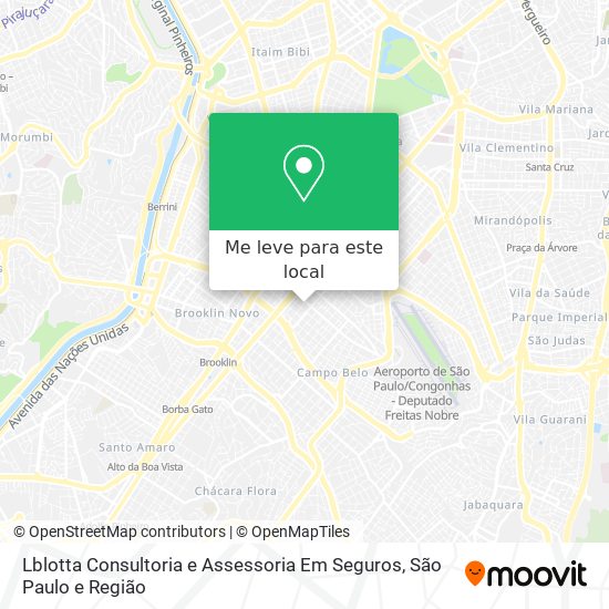 Lblotta Consultoria e Assessoria Em Seguros mapa