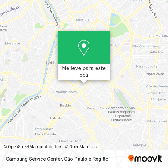 Samsung Service Center mapa