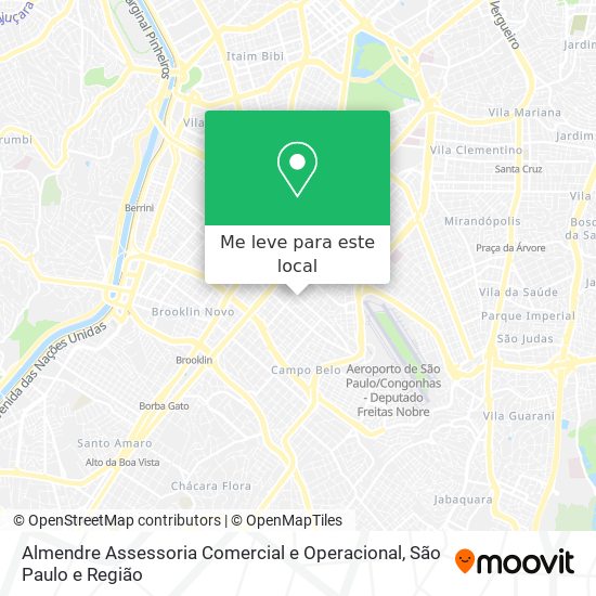 Almendre Assessoria Comercial e Operacional mapa