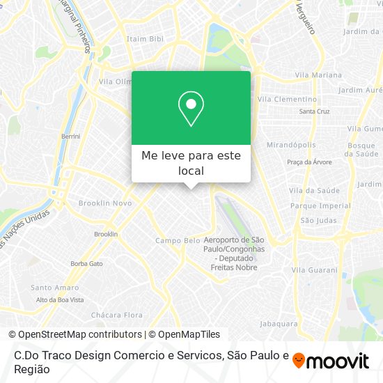 C.Do Traco Design Comercio e Servicos mapa