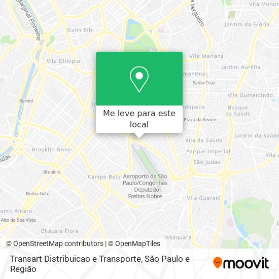 Transart Distribuicao e Transporte mapa