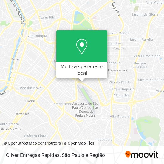 Oliver Entregas Rapidas mapa
