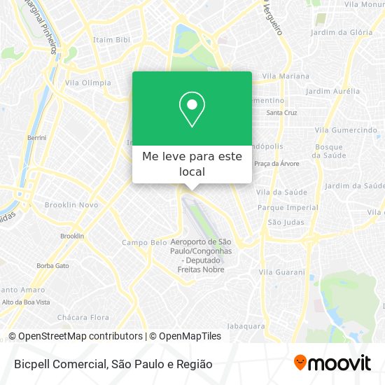 Bicpell Comercial mapa