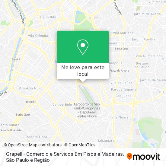 Grapell - Comercio e Servicos Em Pisos e Madeiras mapa