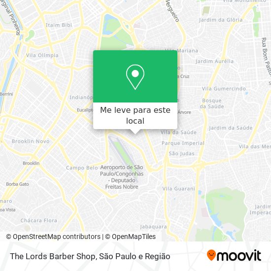 The Lords Barber Shop mapa