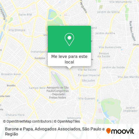 Barone e Papa, Advogados Associados mapa