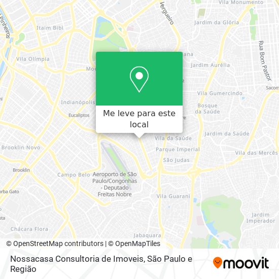 Nossacasa Consultoria de Imoveis mapa