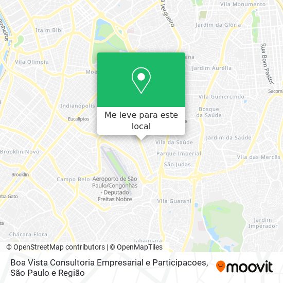 Boa Vista Consultoria Empresarial e Participacoes mapa