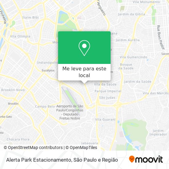 Alerta Park Estacionamento mapa