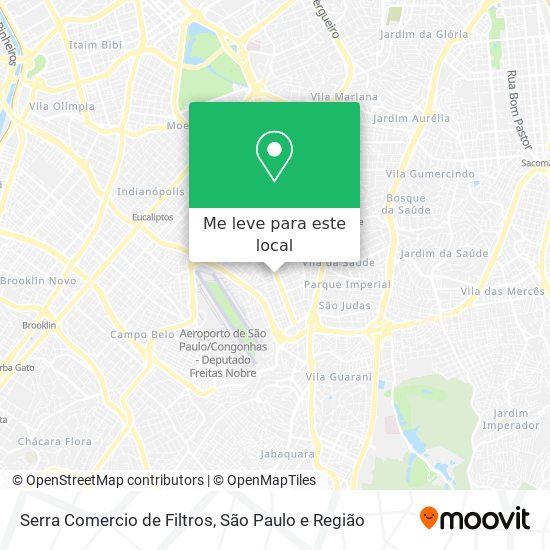 Serra Comercio de Filtros mapa