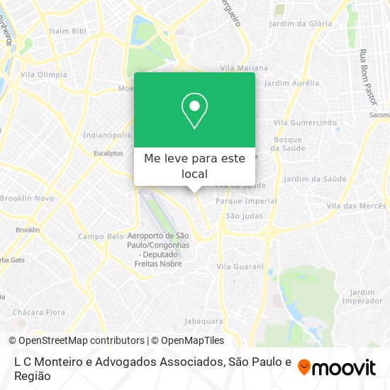 L C Monteiro e Advogados Associados mapa