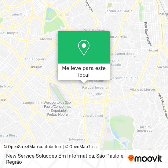 New Service Solucoes Em Informatica mapa