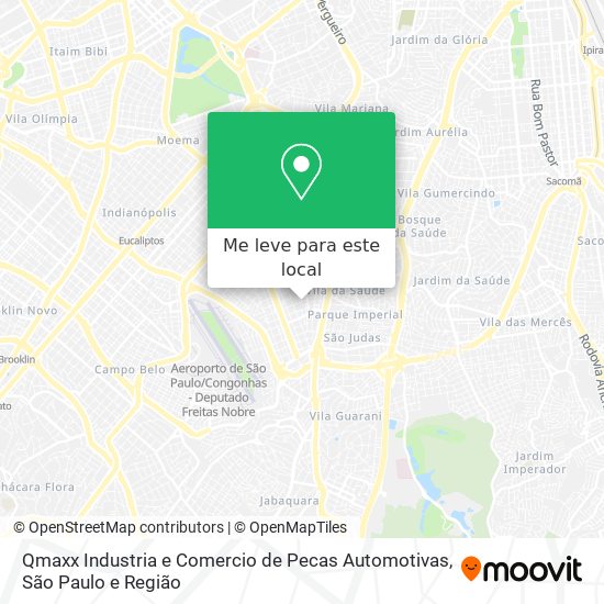 Qmaxx Industria e Comercio de Pecas Automotivas mapa