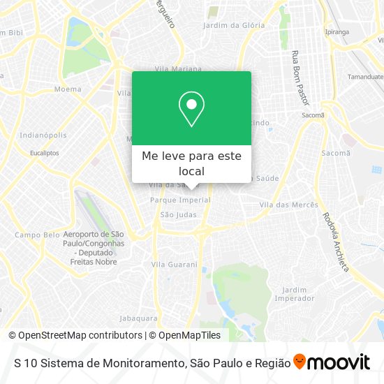 S 10 Sistema de Monitoramento mapa