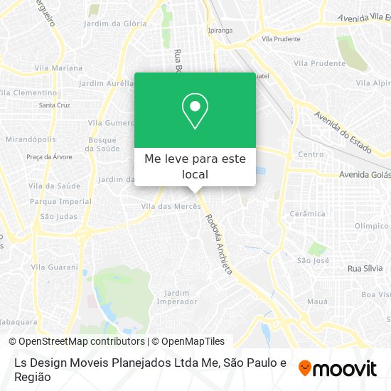 Ls Design Moveis Planejados Ltda Me mapa