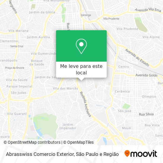 Abrasswiss Comercio Exterior mapa