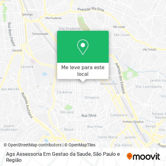 Ags Assessoria Em Gestao da Saude mapa