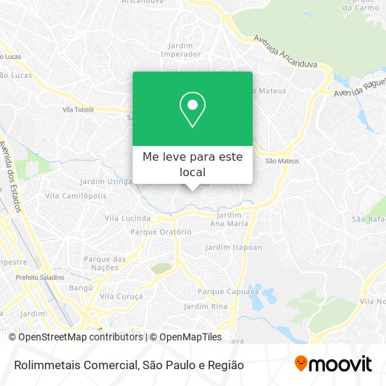 Rolimmetais Comercial mapa