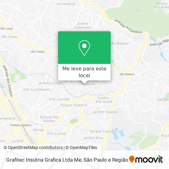 Grafitec Insutria Grafica Ltda Me mapa
