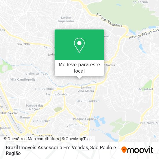 Brazil Imoveis Assessoria Em Vendas mapa