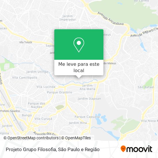 Projeto Grupo Filosofia mapa