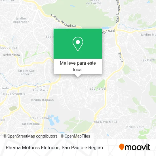 Rhema Motores Eletricos mapa