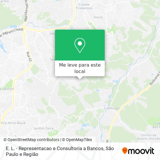 E. L. - Representacao e Consultoria a Bancos mapa