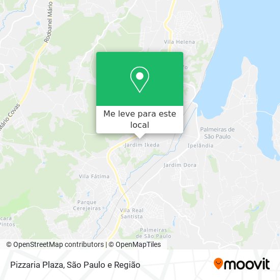 Pizzaria Plaza mapa