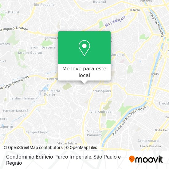 Condomínio Edifício Parco Imperiale mapa