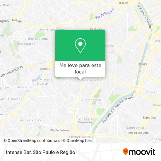 Intense Bar mapa