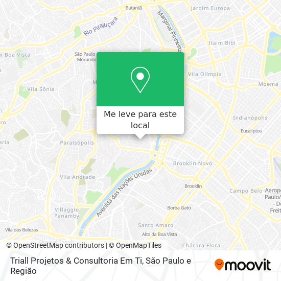 Triall Projetos & Consultoria Em Ti mapa