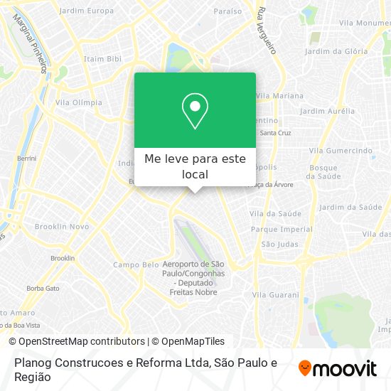 Planog Construcoes e Reforma Ltda mapa