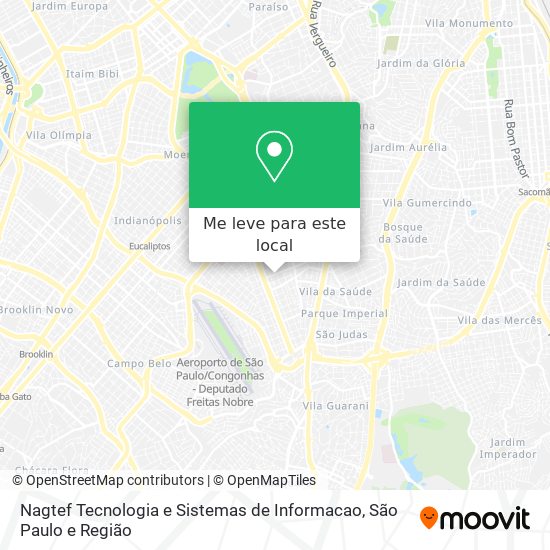 Nagtef Tecnologia e Sistemas de Informacao mapa