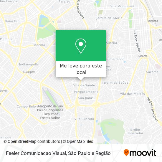 Feeler Comunicacao Visual mapa