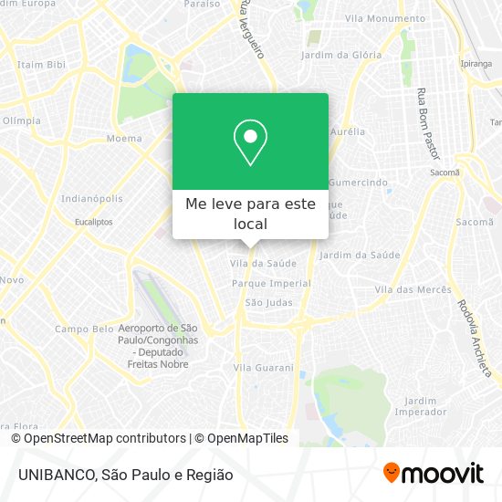 UNIBANCO mapa