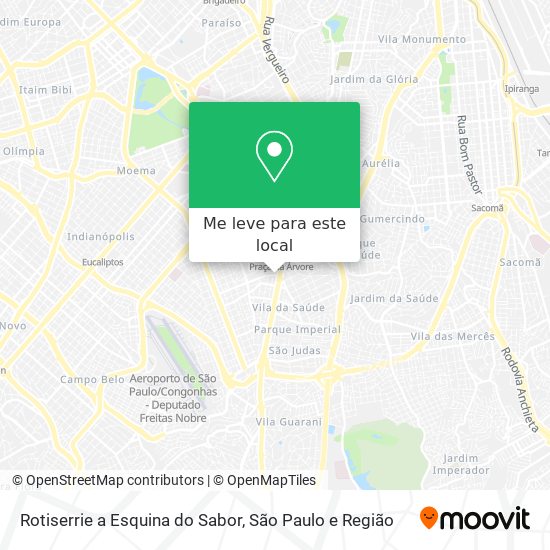 Rotiserrie a Esquina do Sabor mapa