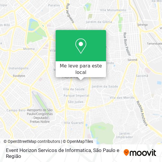 Event Horizon Servicos de Informatica mapa