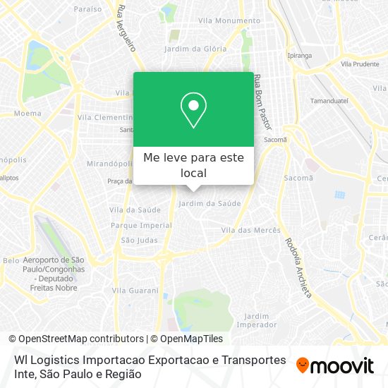 Wl Logistics Importacao Exportacao e Transportes Inte mapa