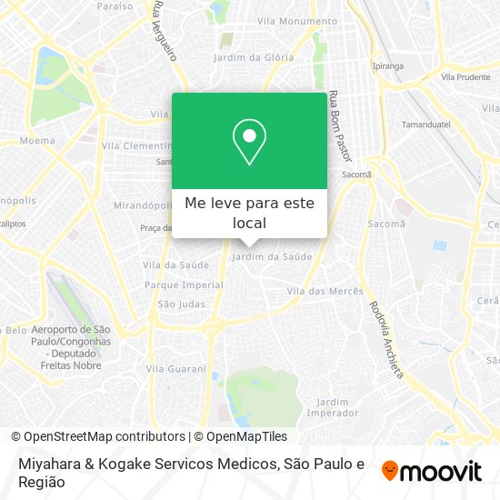 Miyahara & Kogake Servicos Medicos mapa