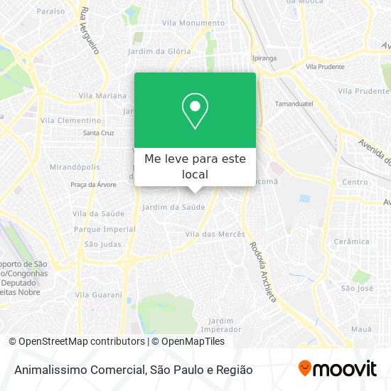 Animalissimo Comercial mapa