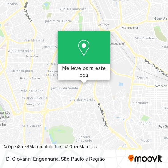 Di Giovanni Engenharia mapa