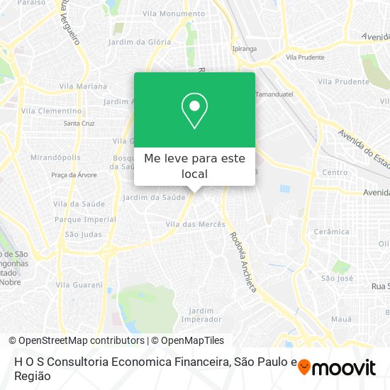 H O S Consultoria Economica Financeira mapa