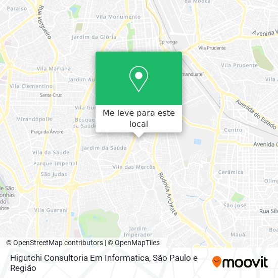 Higutchi Consultoria Em Informatica mapa