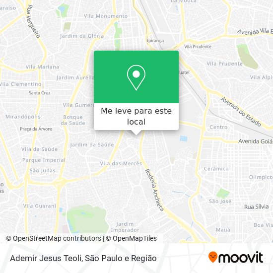 Ademir Jesus Teoli mapa